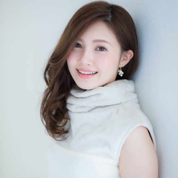 上品な横流しロング