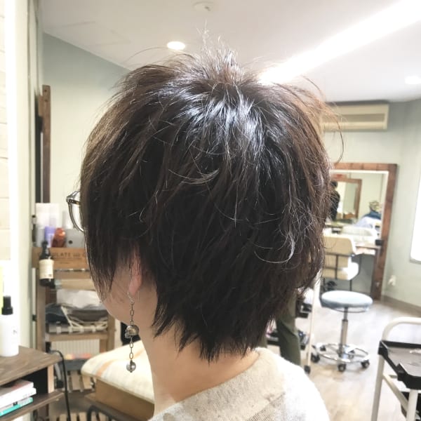 オススメ順 40代 ウルフ ベリーショートの髪型 ヘアスタイル 楽天ビューティ オススメ順 40代 ウルフ ベリーショートの髪型 ヘアスタイル 楽天ビューティ