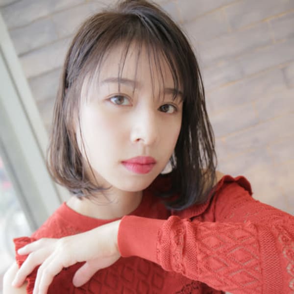 透かしバング|flower