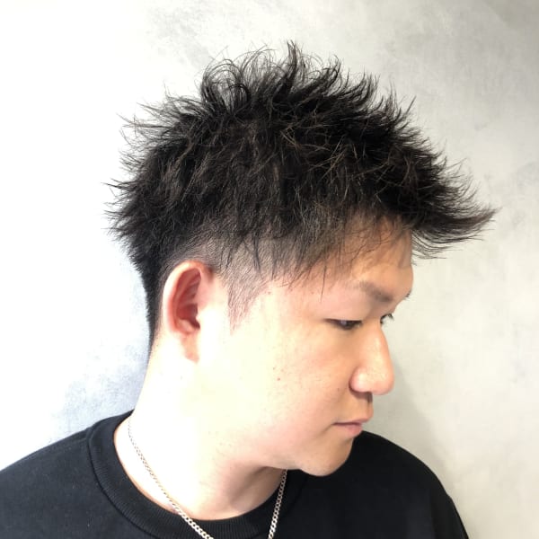 ショート束感モヒカン　担当：笹井