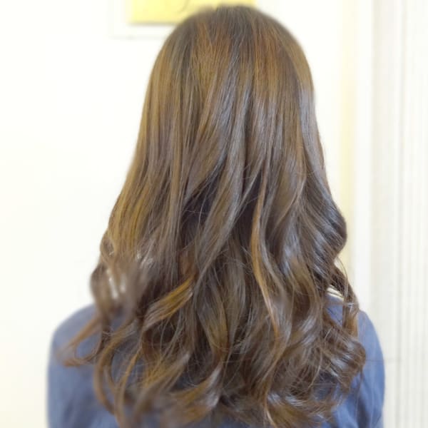 ツヤと発色の良い　トリートメントカラー|はるな