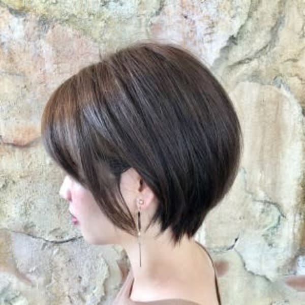 【151e 戸塚】*フェミニンショート+イルミナナチュラル*