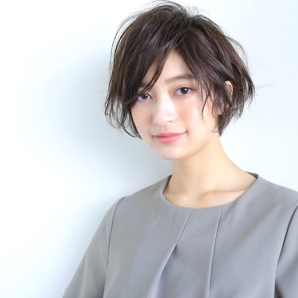 ゆるふわパーマショート