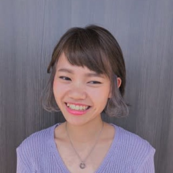 2wayショート&イヤリングカラー|Hair Salon aLotta 長浦店