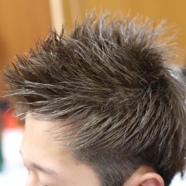 アップバングショート