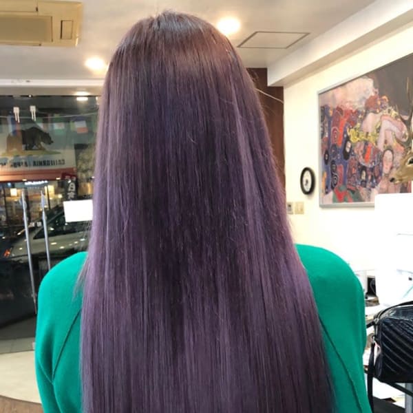 外国人風な透明感のあるカラーリーグなど エクステが得意です