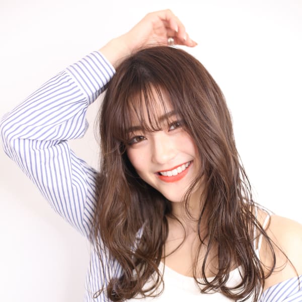 外国人風ロング