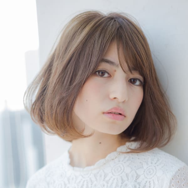 柔らかエアリーボブ|feel.a 南吉成店