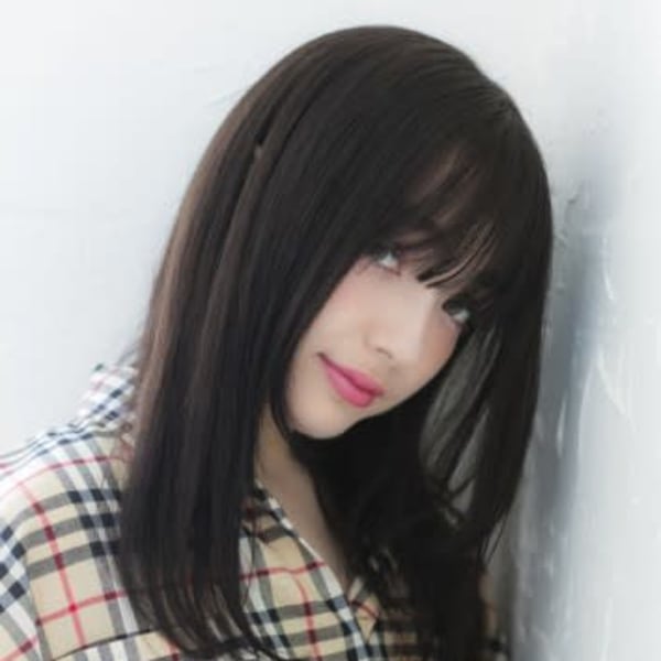 ツヤ感ロングヘア