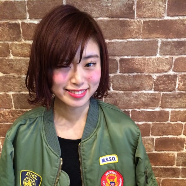 外はねゆるふわボブ