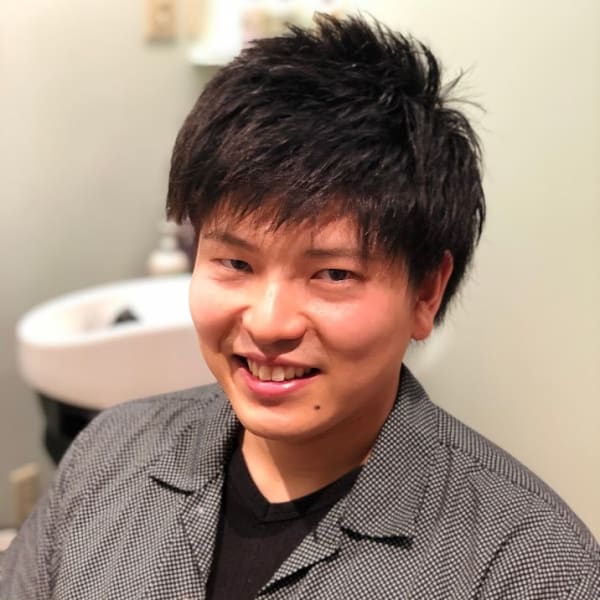 ツーブロック ショートレイヤー