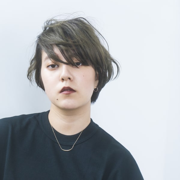 無造作ショートヘア|MICHI