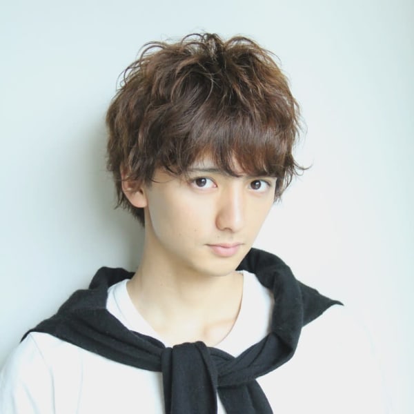 くせ毛風パーマ