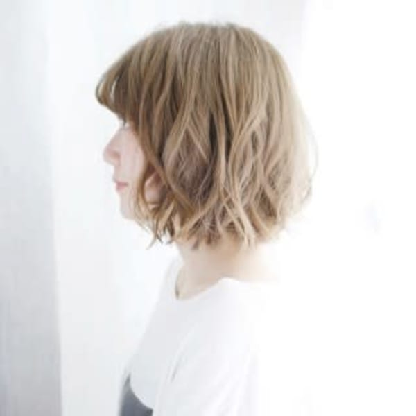 ゆるミックスラフカールスタイル