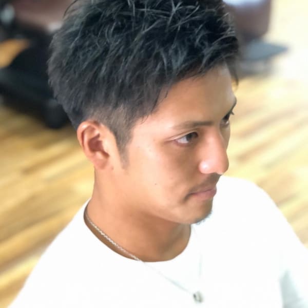 爽やかモテアップバング