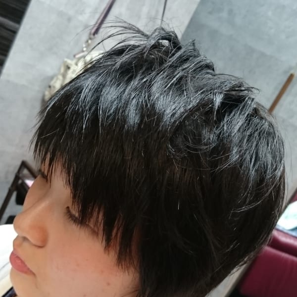 ストレートショートカット