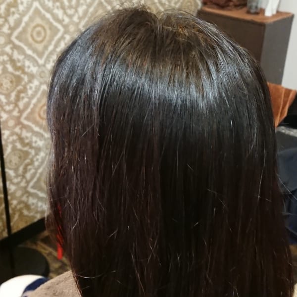 当店ヘナ7回目50代|からだの恵み 安城salon