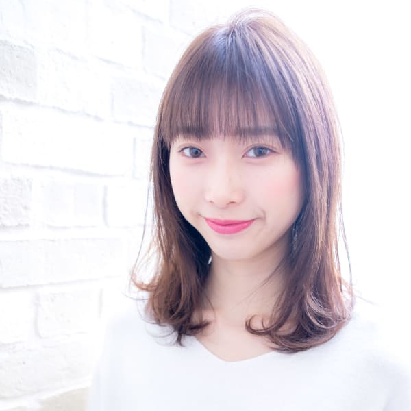 うるつや ストレート セミディ|el zafiro 北浜店