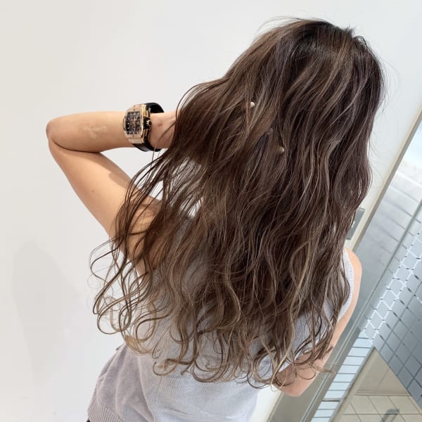 外国人風3Dハイライト