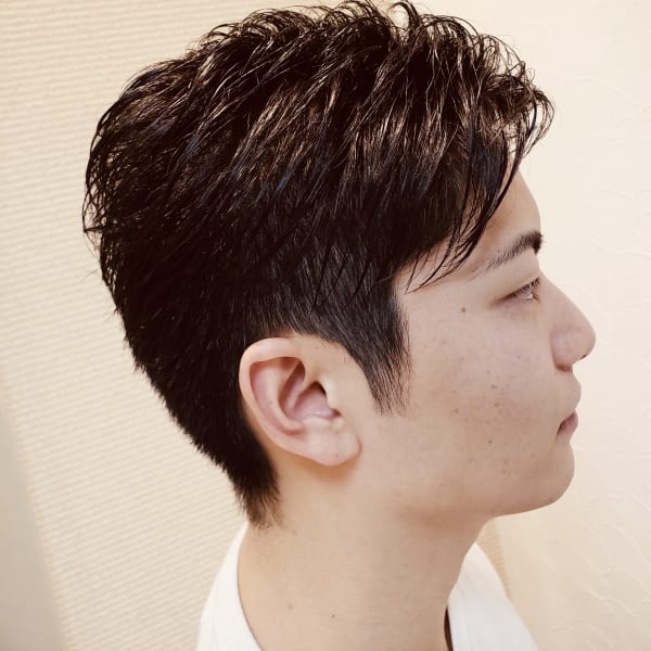 サイドをスッキリさせたい人に！ハーフツーブロック！|Cut&Shave UEMURA
