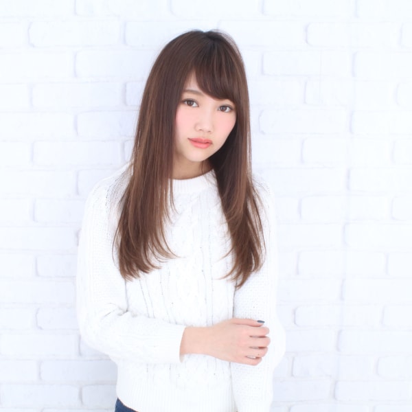 ツヤサラストレート|hair and make LuciA mob