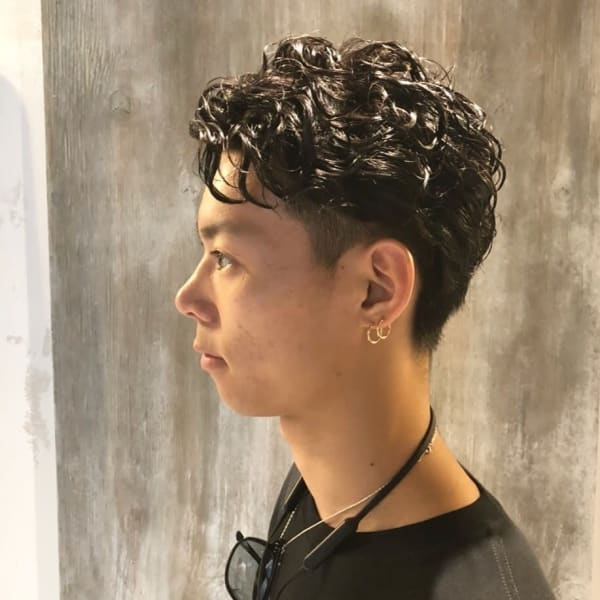 メンズパーマスタイル