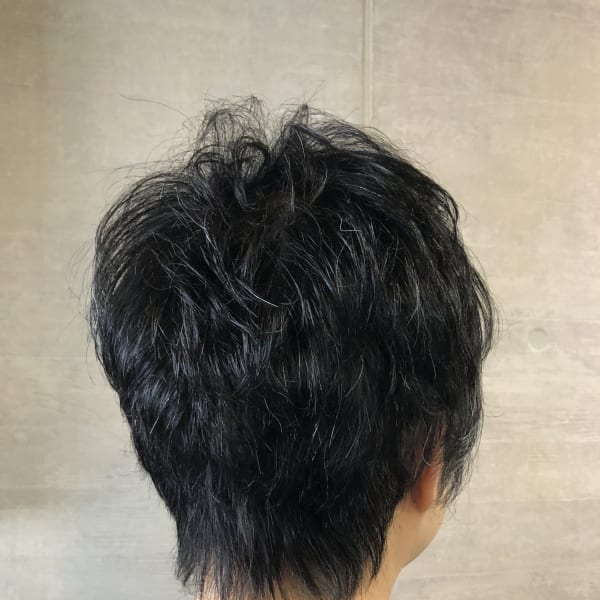 40代,50代 大人カッコいい / 黒髪ベリーショー