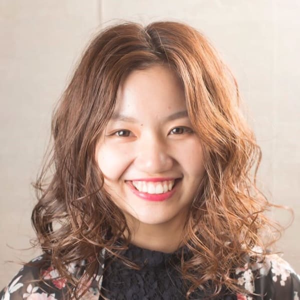 センターパート×モテ愛され無造作エアリーカール&ウェーブ♪|coco maison