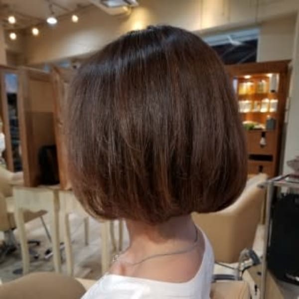 白髪染め×イルミナカラーボブ