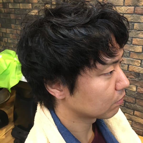 ３０代の社会人向けナチュラルパーマ