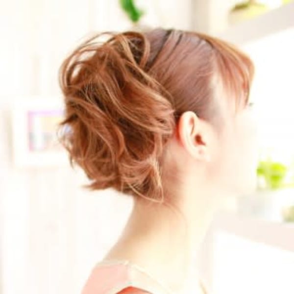 ゆるカジュアルアップスタイル