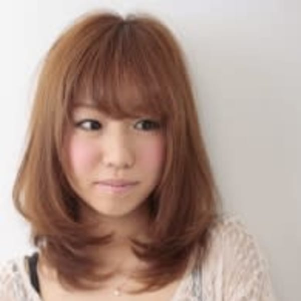 ナチュ可愛ストレート