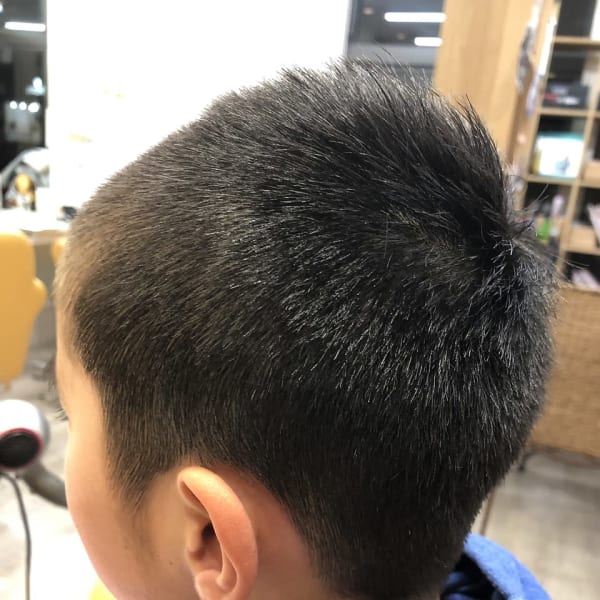上ベリー ショート 子供 ソフト モヒカン 最高のヘアスタイルのアイデア