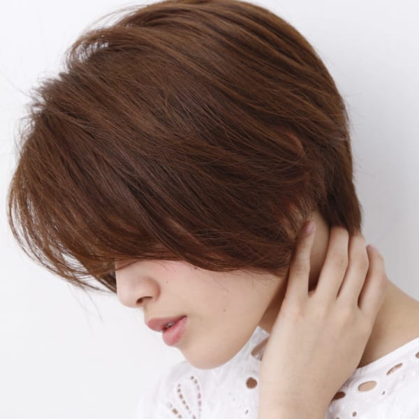 朝楽  大人可愛いショート【長谷川】|apish kokubunji