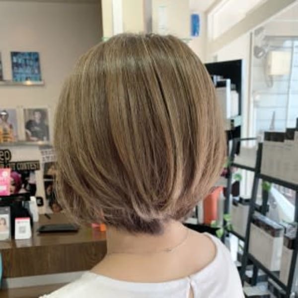 ★Aqua High lights × Short Bob★