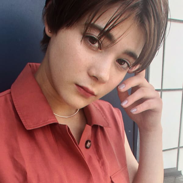 《明治神宮前隠れ家サロンLyon》ナチュラルショートヘア