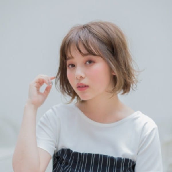 シースルーボブ|美容室emu
