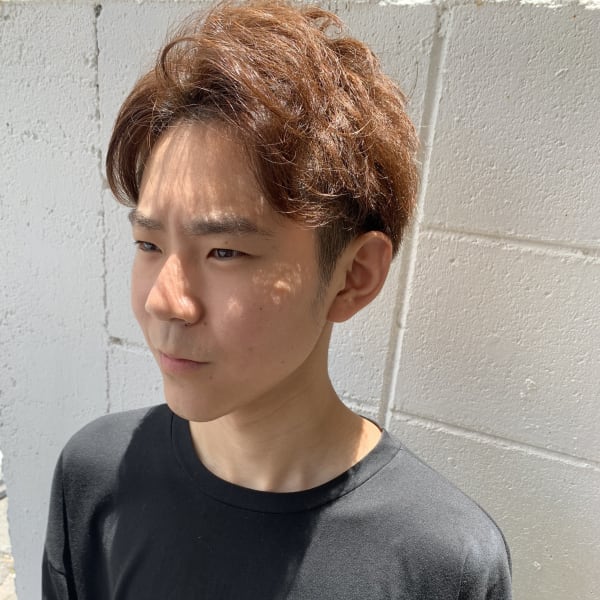 センターパートショート|L・ISM