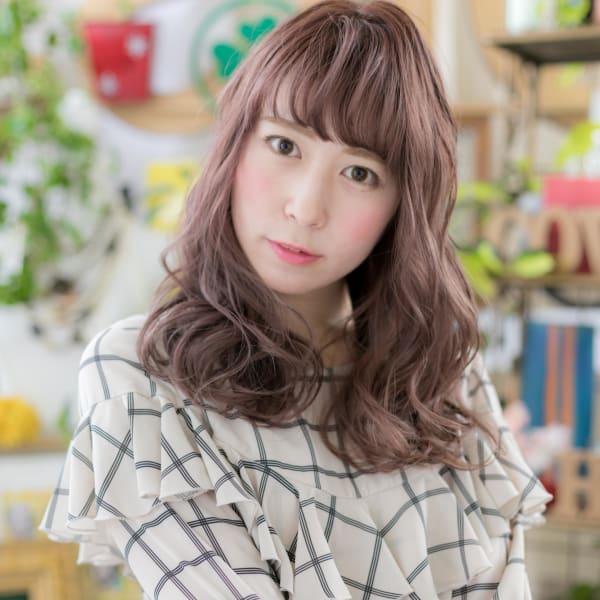 ラブグラマラス♪外国人風ニュアンスウェーブ シフォンウェーブ