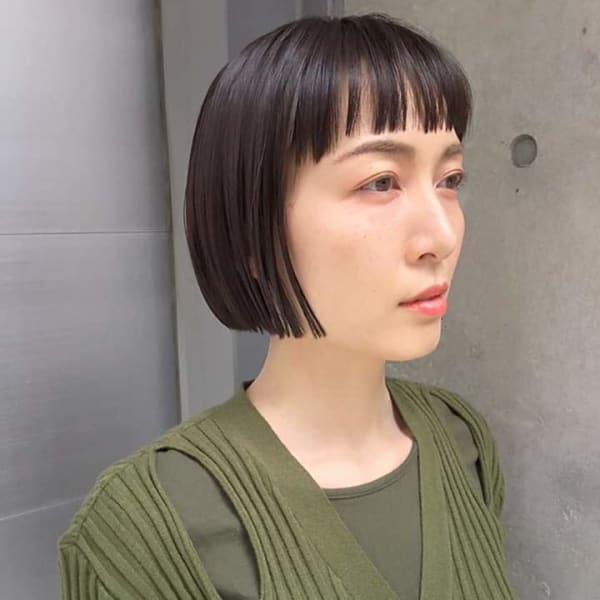 【2ページ目 オススメ順】カット/ボブ/黒髪/ミディアムの髪型・ヘアスタイル 楽天ビューティ