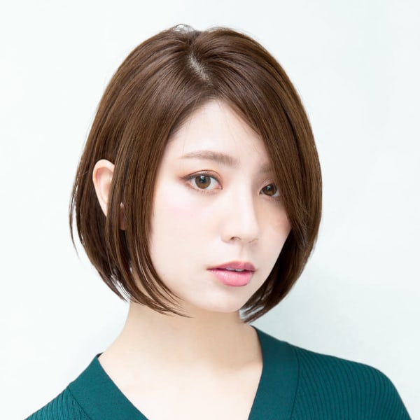 【CLUTCH江坂/えさか】ハマ 丸みショートナチュラルボブ