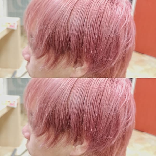 メンズのオススメ順 フェミニン レッド ピンクの髪型 ヘアスタイル 楽天ビューティ