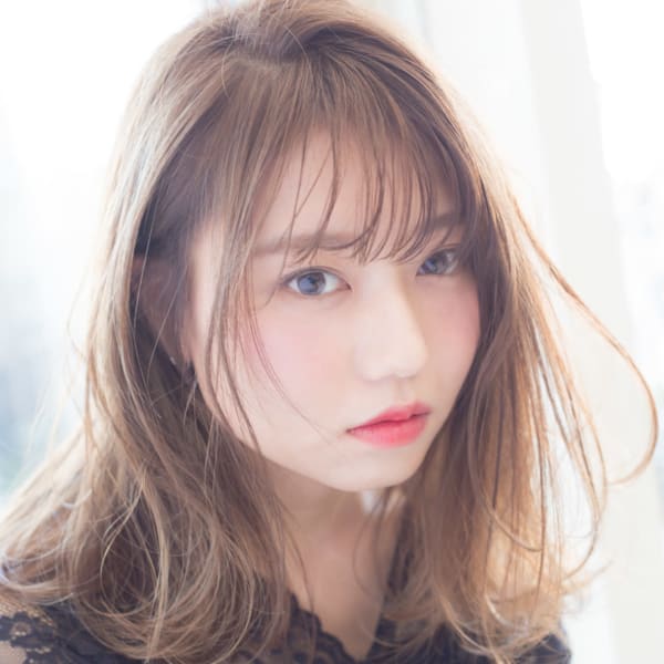 モテふわパーマスタイル
