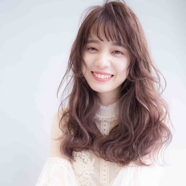モテ髪セミロング