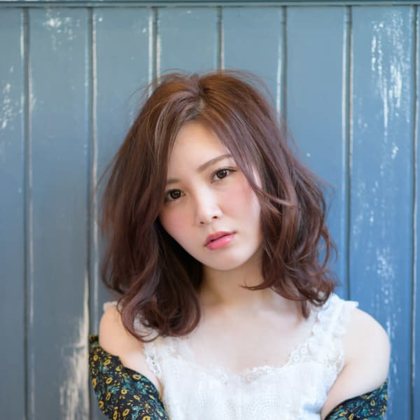 お手軽セミロングウェーブ