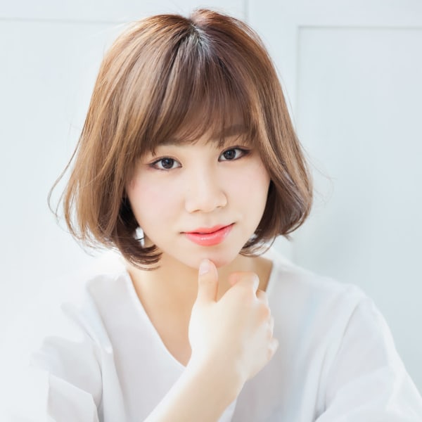 魅力の大人雰囲気透け感カラー