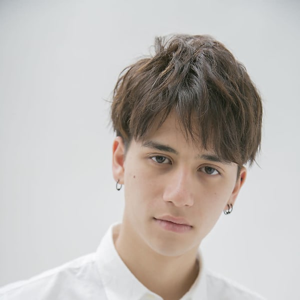 ナチュラルくせ毛風ショート