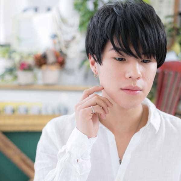 メンズのオススメ順 30代 ストレートの髪型 ヘアスタイル 楽天ビューティ