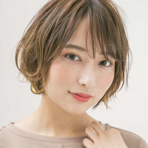 2wayパーマ ショートボブ
