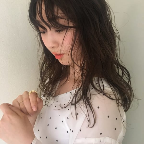 ニュアンス前髪|hair salon Athle
